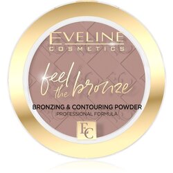 Eveline Cosmetics Feel The Bronze bronz puder za konturiranje nijansa 01 Milky Way 4 g Cijene