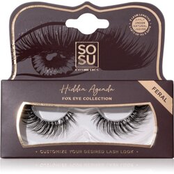 SOSU Cosmetics Hidden Agenda Fox Eye Collection umetne trepalnice odtenek Feral 1 kos Cene