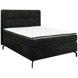 Esposa POSTELJA BOXSPRING 140 cm x 200 cm , tekstil črna Cene