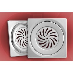  5398 podna rešetka 200x200/Ø130mm inox Cene