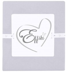 Effiki plahta za dječji krevetić grey 60x120 Cene
