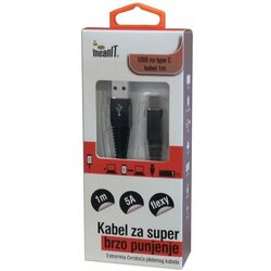 Meanit USB kabl za smartphone USB type C, 5 A Cene