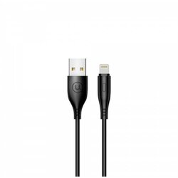 Usams podatkovni kabel U18 SJ266 Lightning 2A dožina 1 m - črn Cene