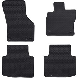 vidaXL Avto preproga 4 pcs Črna Guma, (5000204256) Cene