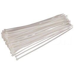 Viz Komerc PVC vezice 4,8x300mm bela 100 kom /27054 Cene