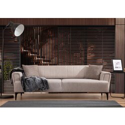 Atelier Del Sofa hamlet - beige beige 3-Seat sofa-bed Cene