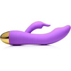 Inmi 10X Come Hither G-Focus Silicone Vibrator Purple Cene