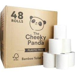 Cheeky Panda Toaletni papir veliko pakiranje - 48 zvitkov x 200 listov Cene