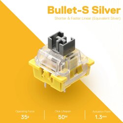 Redragon keyboard switch - bullet-s A113 24pcs Cene