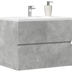 vidaXL Kupaonski ormarić boja betona 60x38,5x45 cm konstruirano drvo Cijene