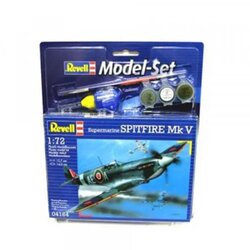 Revell maketa model set spitfire mk v ( RV64164/5006 ) Cene