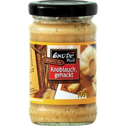 EXOTIC FOOD Sesekljan česen v rastlinskem olju - 100 g Cene