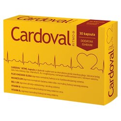Valentis Cardoval ritmo, 30 kapsula Cene