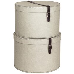Bigso Box of Sweden Komplet 2 bež škatel Rut Cene