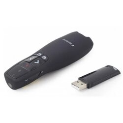 Gembird WP-L-12 wireless prezenter, laser pointer Cene