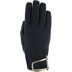 Roeckl Rokavice HEGAU, black/golden glow - 6.5 Cene