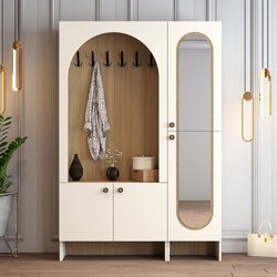 Hanah home Čiviluk Palermo Km, 135x 200,6x 37 cm, Krem Cijene