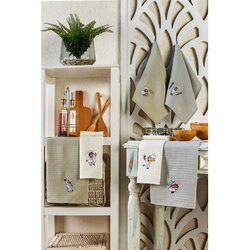  Chef Multicolor Kitchen Towel Set (6 Pieces) Cene