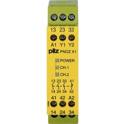PILZ Sigurnosni relej PNOZ X1 24VAC/DC 3n/o 1n/c 3 zatvarač, 1 otvarač (Š x V x d) 22.5 x 87 x 121 mm 1 ST Cene