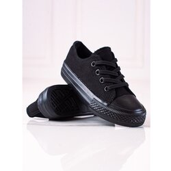VICO Black children's sneakers with elastic bands Cijene