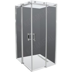 Astral tuš kabina leo 100X100X195cm/8mm nano easy Cene