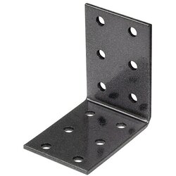 Alberts Perforiran kotni veznik Duravis® (Do x Š x V: 60 x 60 x 40 mm, Črna) Cene