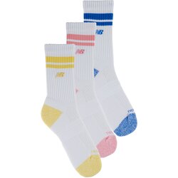 New Balance ACTIVE LIFESTYLE STRIPED CREW SOCKS 3 PACK Bijela Cene