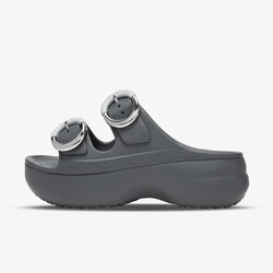 Crocs Sat platform dipped buckle sndl Cene