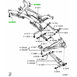 EU PROIZVAJALEC vijak za zadnji most mitsubishi outlander-ii 103 Cene