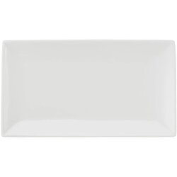Maxwell williams Krožnik Caviar Shine 34,5x19,5cm / pravokoten / umazano bel / porcelan, (5000199137) Cene