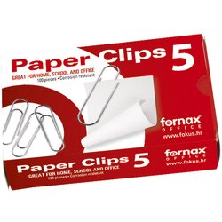Spajalice ručne br.5 pk100 Fornax nikl Cene