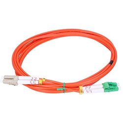 Extralink patchcord LC/UPC-LC/APC MM OM2 Duplex 3.0mm, 2m Cene