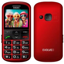 Evolveo EasyPhone XS, mobilni telefon za starije osobe, crvene boje Cene