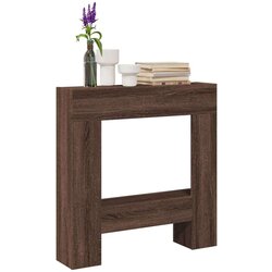vidaXL Okvir za kamin boja hrasta 81x18x82 cm od konstruiranog drva Cijene