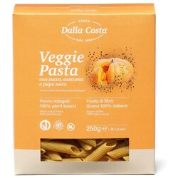 Dalla Costa Integralni durum penne veggie s bundevom, kurkumom i biberom 250g Cene