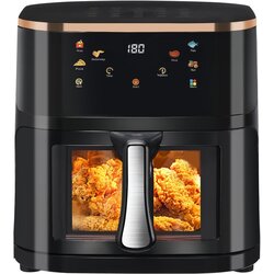 Verk 07371 Air Fryer - friteza na vroč zrak 10 L, 1400 W, 7 programov, LCD Touch Cene