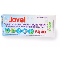 JAICO Javel Aqua water disinfection tablets, 20 pcs Cene