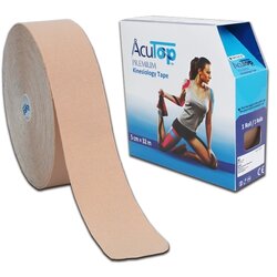 ACUTOP Premium kineziološki trak, bež, 5 cm x 32 m Cene