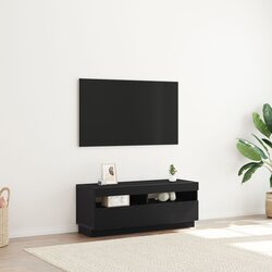vidaXL TV ormar Crni hrast Konstrukcijsko drvo 100 x 35 x 40 cm Cijene
