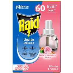 Raid dopuna za električni aparat sa tečnošću Rose Sandalwood 60 noći Cene