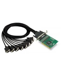 Moxa CP-168U V2 8-portna RS-232 pci kartica sa DB-9 oktopus CBL-M62M9x8-100 kablom Cene