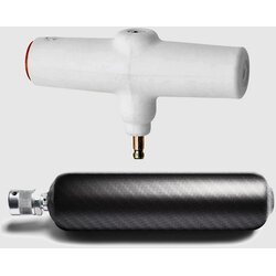 Abs Carbon Cartridge incl Activation Handle silver Cene
