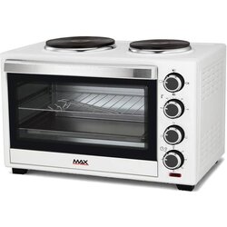 Max električni šporet stoni mini MMO-38L-H300W širina 53cm/2x strujna ringla Cene
