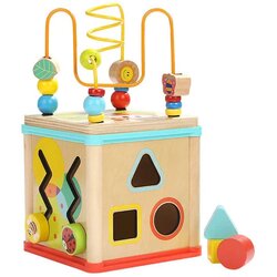 Top Bright drvena igračka Activity kocke 5u1 Cene