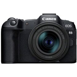 Canon Fotoaparat R8 RF, 24-50mm, f/4.5-6.3, IS, STM, Crni Cijene