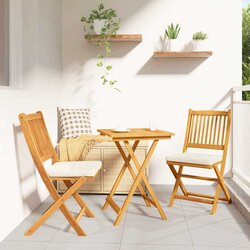 Bistro set za vrt 3 kom. Smeđa Čvrsto drvo akacije Cene