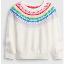 GAP Kids knitted sweater with pattern - Girls Cene