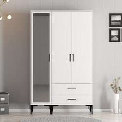 Hanah home kumsal rt - white white wardrobe Cene