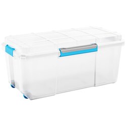 Box Zaboj za shranjevanje s kolesci KIS Scuba Box L (78 x 39 x 35 cm, 80 l, prozoren, vodoodporen) Cene
