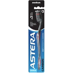 Astera Četkica za zube Active 3 Carbon Medium Cene
